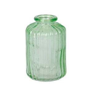 Vaas Siena glas 6.5xH10cm groen transparant