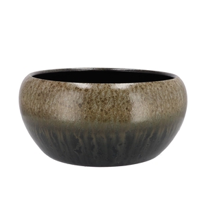 Jade Forest Green Bowl Round 34x15cm