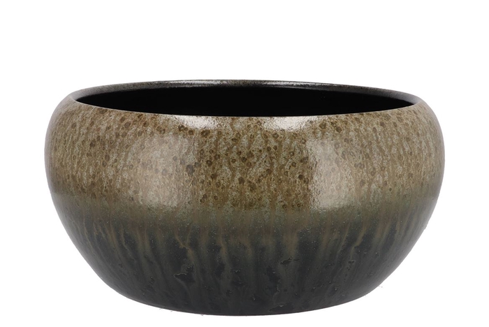 <h4>Jade Forest Green Bowl Round 34x15cm</h4>