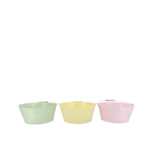 Zinc Dreamy Pastel Mix Basic Bowl Ass 22x10x18cm