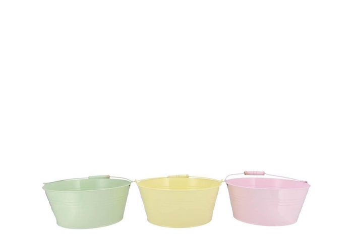 <h4>Zinc Dreamy Pastel Mix Basic Bowl Ass 22x10x18cm</h4>