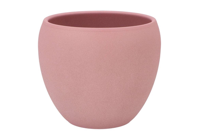 Vinci Pink Flower Pot 22x19cm Nm