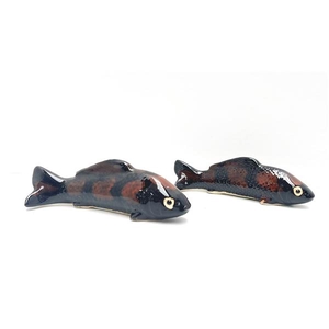 Koi fish, glazed, height 5cm. 5 or 10 pcs.