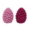 Jingle Fuchsia/pink Pinecone Ass 9x9x13cm Nm