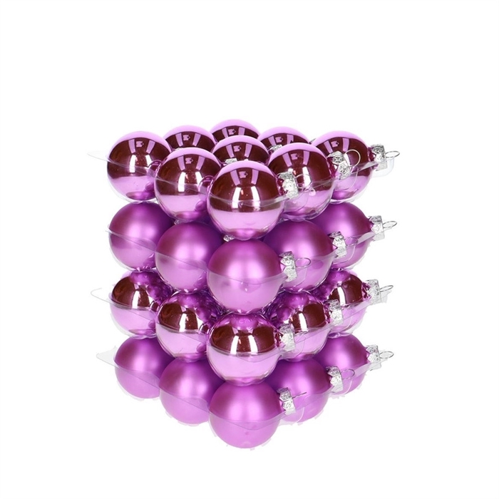 <h4>Christmas bauble Ball  40mm combi x36</h4>