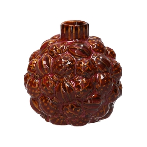 DF03-751621600 - Candle Holder Boelle d2.8/10.5xh10.5 red