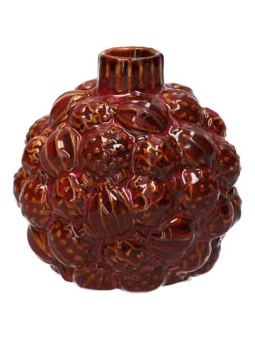 <h4>DF03-751621600 - Candle Holder Boelle d2.8/10.5xh10.5 red</h4>