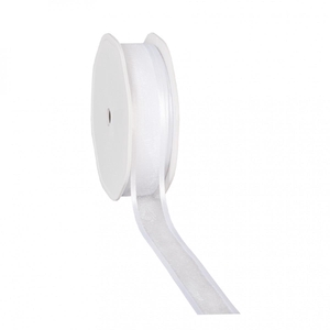 Wedding Ribbon Organza satin 25mm 25m