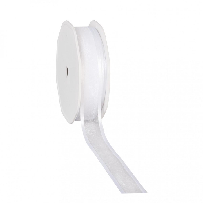 <h4>Bruiloft Lint Organza satin 25mm 25m</h4>