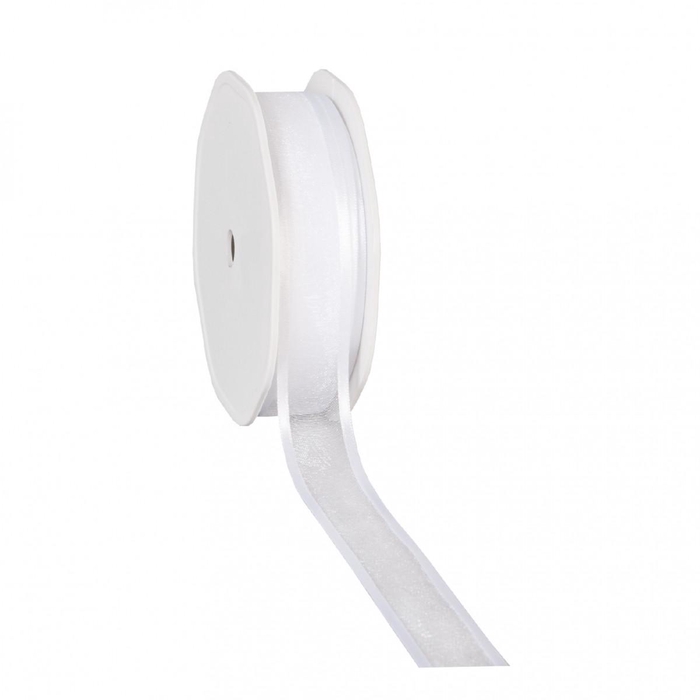 <h4>Bruiloft Lint Organza satin 25mm 25m</h4>