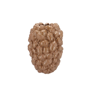 Milou Scottish Sand Vase Acorns Allover 23x23x30cm