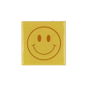 Tile Smiley Green 10x10x1cm Nm