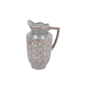 Inga Boa Grey Vase Active Glaze 23x20x38cm