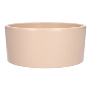 DF03-885310600 - Planter Maceo d22.5xh10.1 ivory matt