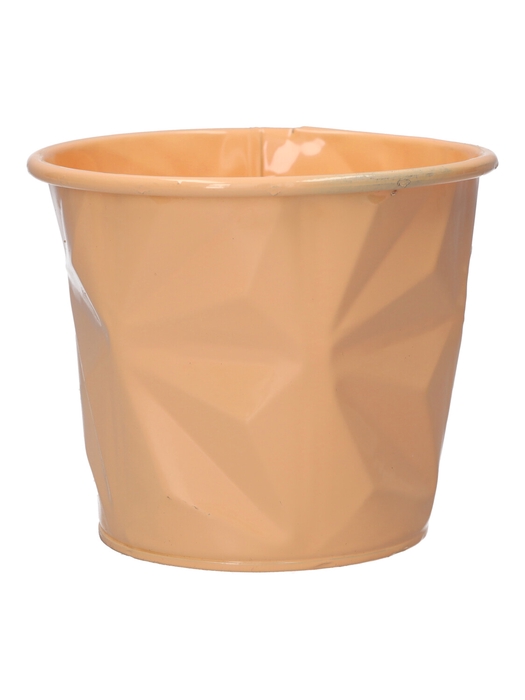 <h4>DF04-666773337 - Pot Zinna d12.5xh10.5 peach</h4>