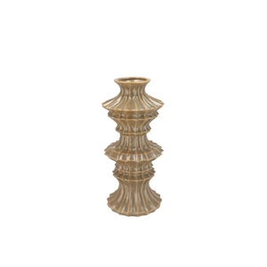 Maysa Green Vase Tower 13x13x30cm