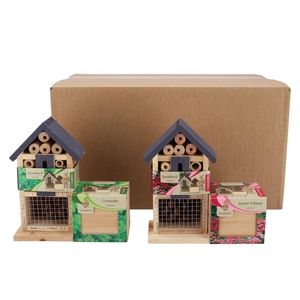 Greengift Coriander Sweet Mix Insect Hotel 8x17x18cm