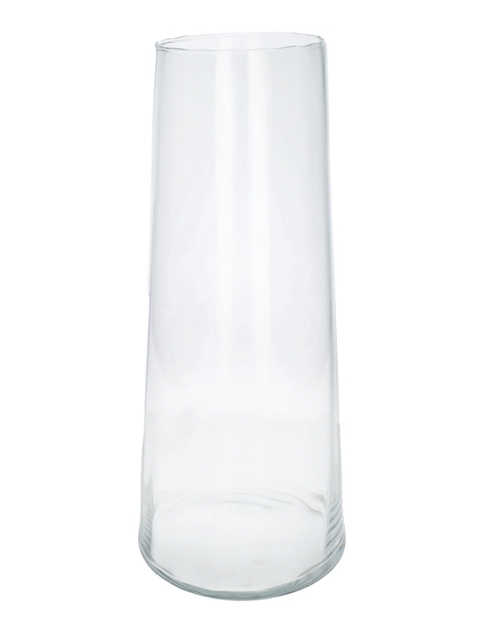 <h4>DF01-883919400 - Vase Lacy taper d11.5/16xh40 clear</h4>