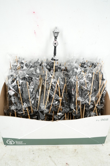 <h4>Pick Lantern Snowy plastic 13cm+12cm stick 24pce/bag</h4>