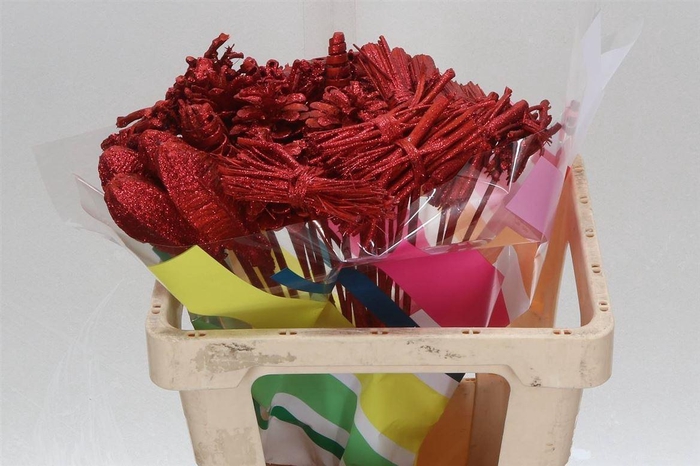 <h4>Bijsteker Mix +gl Red Metallic</h4>