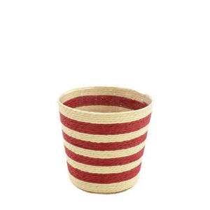 Baskets Striped pot d11*11cm