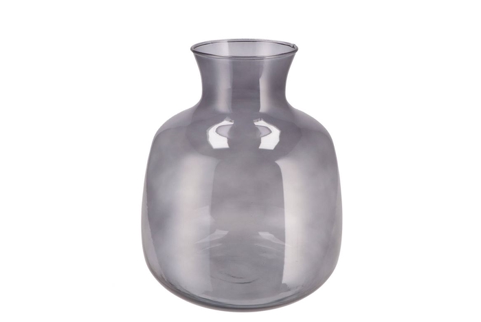 <h4>Mira Smoke Glass Bottle Big 24x24x28cm</h4>