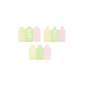 A'dam Dreamy Pastel Mix Plate Ass 7x2x13cm