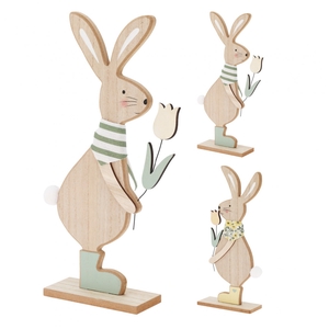 Easter Deco hare d12/5*31cm