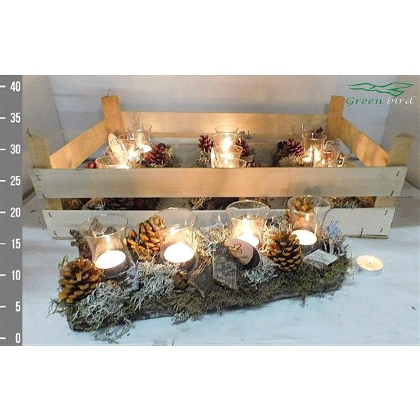 <h4>Arrangement Kerst Plateau Oranje</h4>