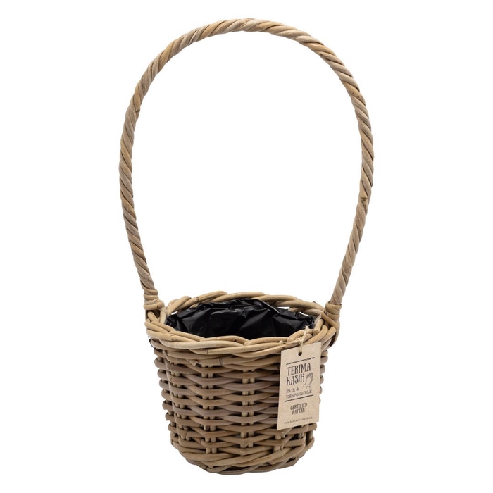 <h4>Manden Rotan Terima hengsel 22*19/57cm</h4>