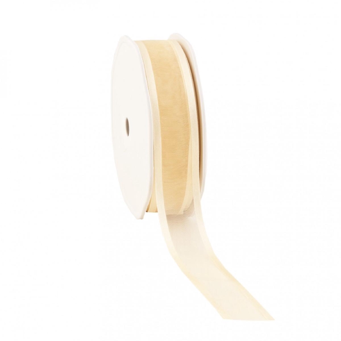 <h4>Bruiloft Lint Organza satin 25mm 25m</h4>