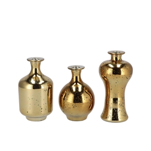 Taylor Gold Vase Ass 8x12cm