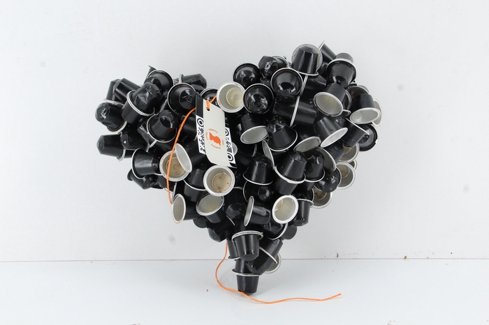 <h4>HEART NESPRESSO BLACK 35CM</h4>