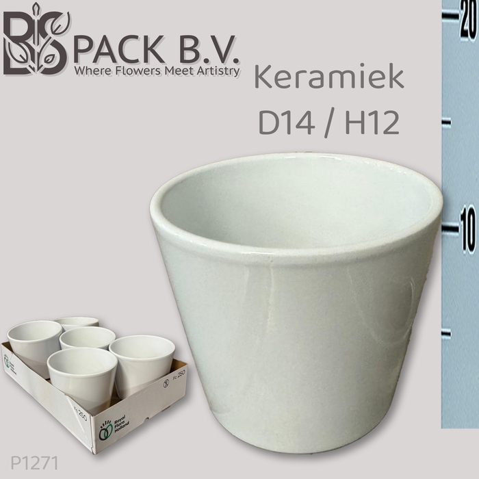 <h4>KERAMISCHE POT H%</h4>