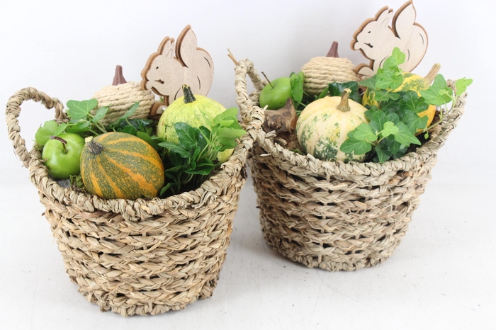 <h4>arr4 Sierfruit JS - Mand rond naturel x4</h4>