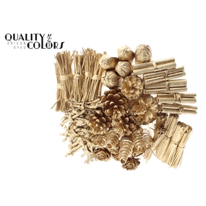 Bouquet Mix 40 stems Antique Gold
