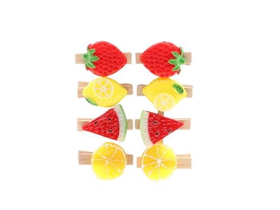 Fruit On Clip 8Pcs L10W2H15