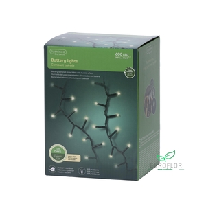 LAMP LED DURAWISE OUTDOOR WARMWHITE 1490CM 600LAMPS (op batterijen