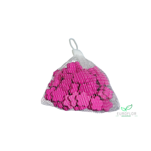 HOUTEN BLOEMEN 2CM FUCHSIA 50pcs