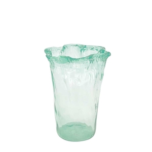 Glass vase Recylce d18*25cm