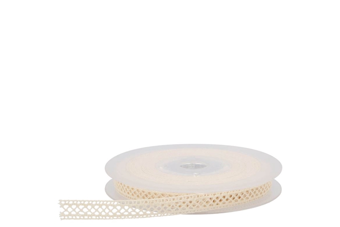 <h4>Ribbon New Lace 70 Creme 10mx10mm Nm</h4>