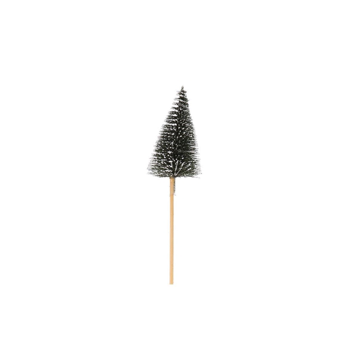 <h4>Pick Shine Christmas Tree Snow Majestic Green 17cm</h4>
