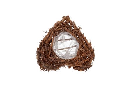 <h4>Wreath Root Heart Nat 30x10cm Nm</h4>