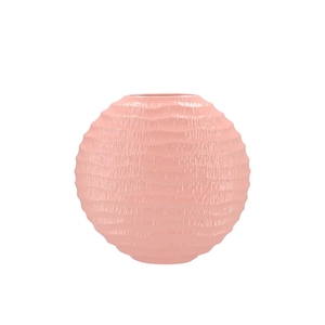 Lima Pink Vase Oval 31x12x30cm Nm