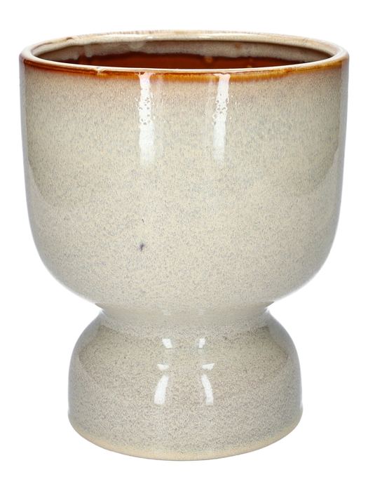 <h4>DF03-741293067 - Pot Riah d17.5xh21 beige</h4>