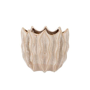 Juna Sand Pot Structure Oval 29x20x21cm