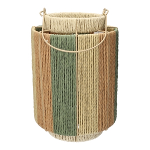 DF06-740487900 - Lantern Lunara d14/20xh28.5 green/brown