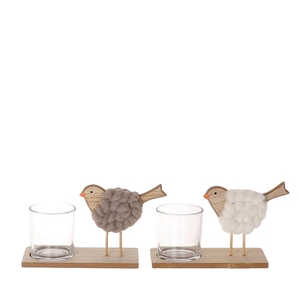 Easter Tea light hold. Bird 20*8*12cm