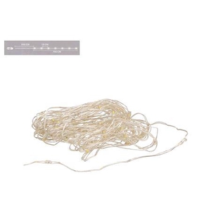 Led Light Chain Silver 80led Warm White 220volt