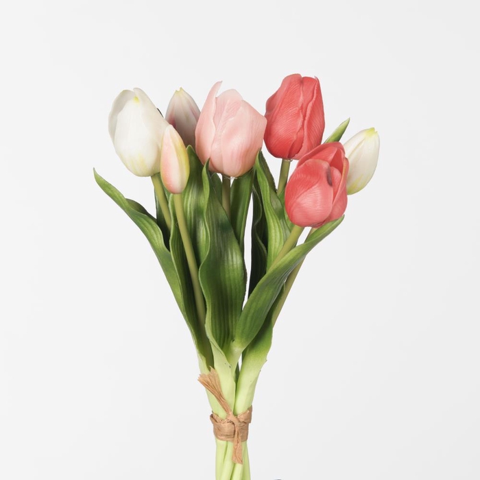 <h4>AF Tulip Bnd x7 L31cm Mix Pink</h4>